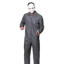 Cargar imagen en el visor de la galería, Disfraz Mono Trabajo Mecánico Gris Unisex Adulto Para Halloween Carnaval Teatro