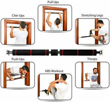Cargar imagen en el visor de la galería, Barra de ejercicios ajustable dominadas flexiones Gimnasio Entrenamiento push-up
