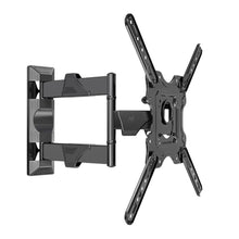 Cargar imagen en el visor de la galería, Soporte de pared para tv con brazo plasma led lcd, 400x400, 30kg, 13"-50", 51-455mm, -3ª-+10ª, 180ª
