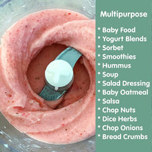 Cargar imagen en el visor de la galería, Emma Set de Batidora 250 W Acero Inoxidable y picadora mango con Vaso trituradir y varillas, trituradora, Licuadora, Vaso de precipitad