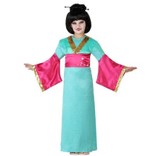 Cargar imagen en el visor de la galería, Disfraz Geisha Jabonesa Niña Infantil Para Carnaval Fiesta Teatro