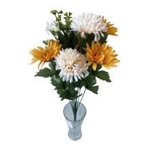 Cargar imagen en el visor de la galería, Ramo de Flores secas Artificiales Cementerio Mesa Decoración Boda hogar regalo