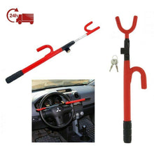 Cargar imagen en el visor de la galería, Barra Antirrobo de Bloqueo de Volante con Cerradura, 2 Llaves , universal coches