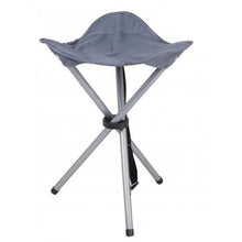 Cargar imagen en el visor de la galería, Silla Taburete Tres Patas Plegable, Taburete Silla De Camping Pesca Caza