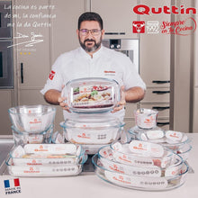 Cargar imagen en el visor de la galería, Molde Tarta Fuente Vidrio Reposteria Pan Panaderia Pastel Cocina Varias Medidas