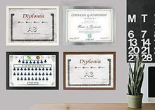 Cargar imagen en el visor de la galería, Marco de Fotos Diplomas (Plateado) Pared MOD-254, Ancho de Bastidor 1,20 cm