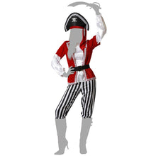 Cargar imagen en el visor de la galería, Disfraz Pirata Corsario Unisex Mujer Hombre Adulto Para Carnaval Fiesta Teatro