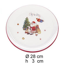 Cargar imagen en el visor de la galería, Menaje de Mesa Juego de Vajilla Cerámica de Navidad Plato Entremesera Bandeja...