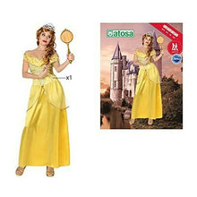 Cargar imagen en el visor de la galería, Disfraz Princesa de Cuento Rosa / Amarilla Mujer Adulto para Carnaval Fiesta