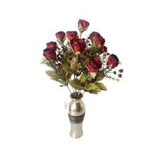 Cargar imagen en el visor de la galería, Ramo de Flores secas Artificiales Cementerio Mesa Decoración Boda hogar regalo