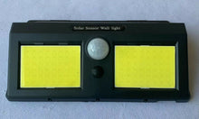 Cargar imagen en el visor de la galería, LUZ SOLAR 96 LED C/ SENSOR para Jadin Patio terraza balcon 19.5X12X4.3 cm IP44