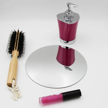 Cargar imagen en el visor de la galería, Set de 4 Espejos Cuadrado Redondo Estrella Corazon Hexagonal Adhesivos Decoración para Pared hogar