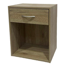 Cargar imagen en el visor de la galería, Mueble Mesita de Noche Armario Cajonera de 1 cajones CÓMODA MDF 40 mm Habitacion dormitorio 39x31xH48 cm