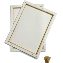 Cargar imagen en el visor de la galería, Lienzo para pintar Perfil 16mm pre-estirados 280grs Apto para Óleo, acrílico y técnica mixta 100% Algodón Triple Preparado