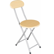 Cargar imagen en el visor de la galería, Taburete Silla Plegable DE Metal y Respaldo para la espalda, Y ESPALDAR Cocina JARDÍN SALÓN Bar cocina comedor salón