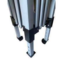 Cargar imagen en el visor de la galería, Carpa Plegable Pabellón, CENADOR PLEGABLE BEIGE Gris 3X3M para Terraza y jardín