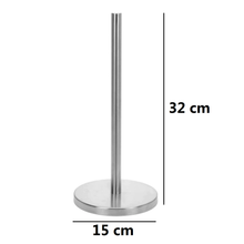 Cargar imagen en el visor de la galería, Portarollos de Papel de Cocina Acero Inoxidable 32 CM, Soporte de Rollo de Papel de Cocina