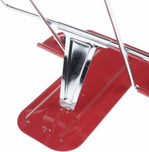 Cargar imagen en el visor de la galería, Atril de Escritorio Metálico de 3 Inclinaciones, Portátil, Rojo - 16 x 16.3 x 17