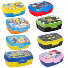 Cargar imagen en el visor de la galería, Tapper fiambrera sandwichera almuerza infantil escolar porta alimentos comida