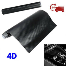 Cargar imagen en el visor de la galería, 4D Vinilo Fibra Carbono Envoltura Adhesiva Pelicula Decorativa Para Vehículo Automovil Coche Moto Bicicleta