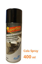 Cargar imagen en el visor de la galería, Adhesivo Transparente de contacto Multiuso en Spray Bote de Pegamento Cola Secado Rapido 400 ml