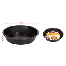 Cargar imagen en el visor de la galería, Moldes para hornear desmontables hacer pastel reposteria gris oscuro