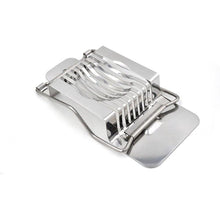 Cargar imagen en el visor de la galería, Lamitador de Huevos hervidos, queso, Corta Cortador de huevos acero inoxidable