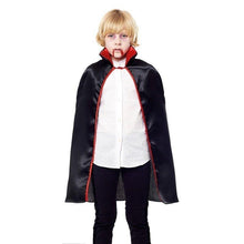 Cargar imagen en el visor de la galería, Maxia Fiesta - Capa Rojo Para Infantil Unisex Disfraz De Demonio, Superhéroe Halloween 90 Cm