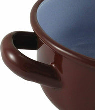 Cargar imagen en el visor de la galería, La estrella - Cacerola ESMALTADA Con Tapa marrón Teja