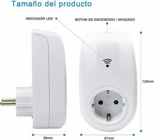 Cargar imagen en el visor de la galería, Enchufe Wifi, Inalámbric Mini Monitor del Interruptor con Control Remoto