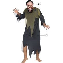 Cargar imagen en el visor de la galería, Disfraz Esqueleto Monstruo Adulto Hombre Para Halloween Carnaval Teatro