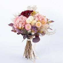 Cargar imagen en el visor de la galería, Ramo de Flores secas Artificiales Cementerio Mesa Decoración Boda hogar regalo