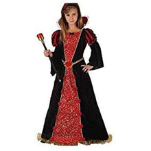 Cargar imagen en el visor de la galería, Disfraz Reina Medieval Niña Infantil Verde para Carnaval Fiesta Teatro