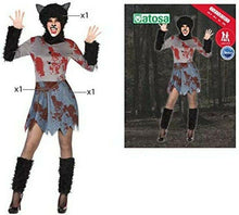 Cargar imagen en el visor de la galería, Disfraz Homre Lobo Sangriento Mujer Adulto