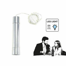 Cargar imagen en el visor de la galería, Guirnalda de luces LED alambre cobre navidad eventos para botella de vidrio