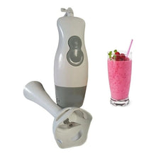 Cargar imagen en el visor de la galería, Batidora de Mano Inmersión 250W Hoja Acero Inox Electrico Con Vaso con Tapa