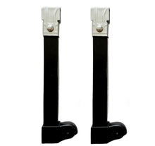 Cargar imagen en el visor de la galería, Juego de 4 patas con ruedas para somier, tubo 30x30mm, con abrazadera, Patas de Somier