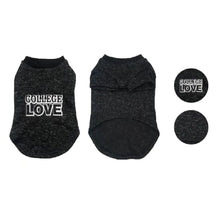 Cargar imagen en el visor de la galería, Sudadera chaqueta para Perro ropa para mascotas diferentes medidas negro o gris