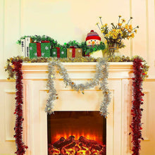 Cargar imagen en el visor de la galería, Guirnalda de Navidad simple Decoración Árbol Artificial Chimeneas Escaleras 2 M