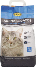 Cargar imagen en el visor de la galería, Arena para gatos para arenero absorbente controla propagacion bacterias 5 kg 8 l