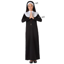 Cargar imagen en el visor de la galería, Disfraz Monja Maldita Niña Infantil para Fiesta Halloween Carnaval Teatro