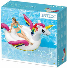 Cargar imagen en el visor de la galería, Unicornio hinchable XL - 287x193x165 cm