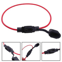 Cargar imagen en el visor de la galería, 2 pcs portafusibles estándar de mini cuchillas, Impermeable, en línea fusible