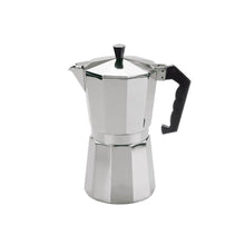 Cargar imagen en el visor de la galería, Cafetera italiana metalizado para 1 a 9 tazas clásico