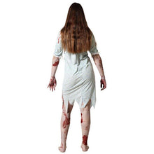 Cargar imagen en el visor de la galería, Disfraz Niña Poseida Mujer Adultos Exorcesmo Para Halloween Carnaval Teatro