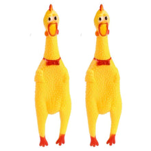 Cargar imagen en el visor de la galería, Juguete vinilo perro pollo que grita 2 pcs sonido estridente para mascotas