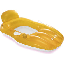 Cargar imagen en el visor de la galería, Colchónta Sillón Intex tumbona de agua cama de aire isla de baño playa piscina