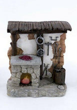 Cargar imagen en el visor de la galería, Casa Belen Horno Con Luz LED Intermitente belén 3 Modelos Pesebre Figuras Para Decoracion de Navidad 11x11x13 cm