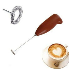 Cargar imagen en el visor de la galería, Espumador leche portátil máquina de café Cafe Espuma A Pila Chocolate capuchino