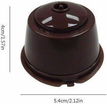 Cargar imagen en el visor de la galería, 5 Cápsulas Café Recargable Compatible con Maquina Nespresso, Cápsulas Filtros de Café Recargable Reutilizable con Cuchara y Cepillo - QUTTIN